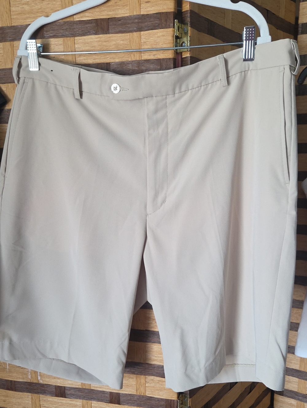 Monterey Club Classic Performance Shorts — Beige